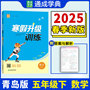25学年小学寒假升级训练数学5年级青岛通成学典